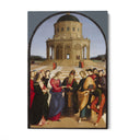 Quadro Stampa su Tela Il cammino di san Giuseppe, Raffaello Sanzio - CupidoDesign