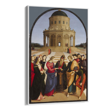 Quadro Stampa su Tela Il cammino di san Giuseppe, Raffaello Sanzio - CupidoDesign