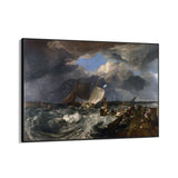 Quadro Stampa su Tela Il molo di Calais, William Turner - CupidoDesign