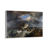 Quadro Stampa su Tela Il molo di Calais, William Turner - CupidoDesign