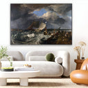 Quadro Stampa su Tela Il molo di Calais, William Turner - CupidoDesign