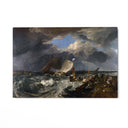 Quadro Stampa su Tela Il molo di Calais, William Turner - CupidoDesign