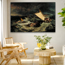Quadro Stampa su Tela Il naufragio, William Turner - CupidoDesign