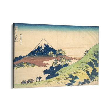 Quadro Stampa su Tela Il passo Inume nella provincia di Kai, Katsushika Hokusai - CupidoDesign
