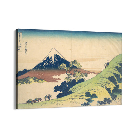 Quadro Stampa su Tela Il passo Inume nella provincia di Kai, Katsushika Hokusai - CupidoDesign