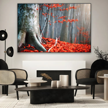 Quadro Stampa su Tela Il respiro del bosco - CupidoDesign