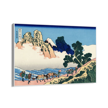 Quadro Stampa su Tela Il rovescio del Monte Fuji dal fiume Minobu, Katsushika Hokusai - CupidoDesign