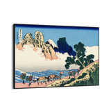Quadro Stampa su Tela Il rovescio del Monte Fuji dal fiume Minobu, Katsushika Hokusai - CupidoDesign