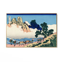 Quadro Stampa su Tela Il rovescio del Monte Fuji dal fiume Minobu, Katsushika Hokusai - CupidoDesign