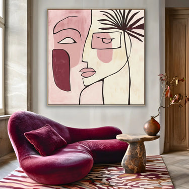 Quadro Stampa su Tela Il segreto della forma - CupidoDesign