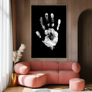 Quadro Stampa su Tela Impronta - CupidoDesign