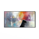 Quadro Stampa su Tela Impulso Arancio - CupidoDesign