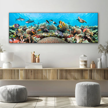 Quadro Stampa su Tela Incanto Abissale - CupidoDesign
