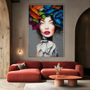 Quadro Stampa su Tela Incanto Piumato - CupidoDesign