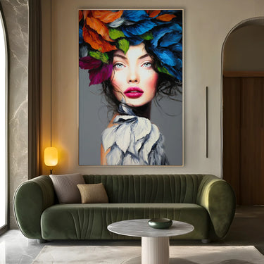 Quadro Stampa su Tela Incanto Piumato - CupidoDesign