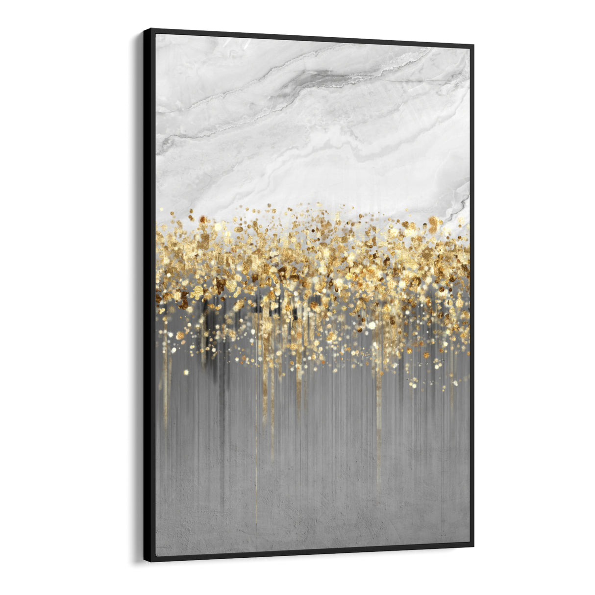 Quadro Stampa su Tela Incanto d'Oro - CupidoDesign