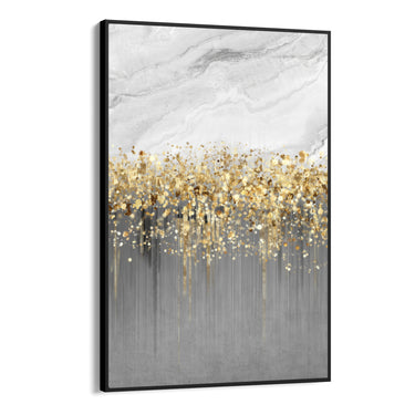 Quadro Stampa su Tela Incanto d'Oro - CupidoDesign