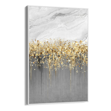Quadro Stampa su Tela Incanto d'Oro - CupidoDesign