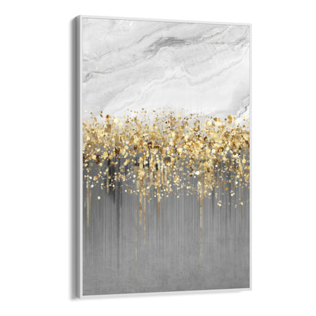 Quadro Stampa su Tela Incanto d'Oro - CupidoDesign
