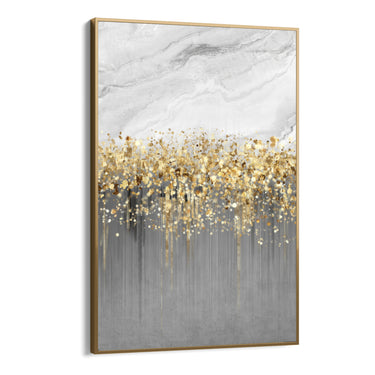 Quadro Stampa su Tela Incanto d'Oro - CupidoDesign
