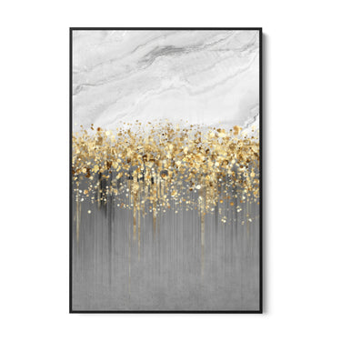 Quadro Stampa su Tela Incanto d'Oro - CupidoDesign
