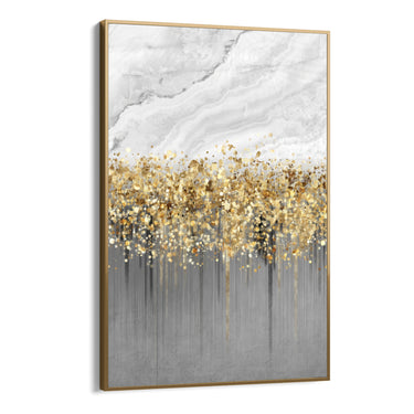 Quadro Stampa su Tela Incanto d'Oro - CupidoDesign
