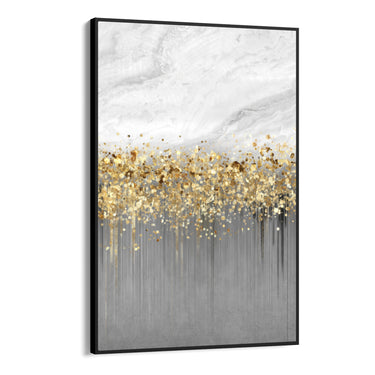 Quadro Stampa su Tela Incanto d'Oro - CupidoDesign