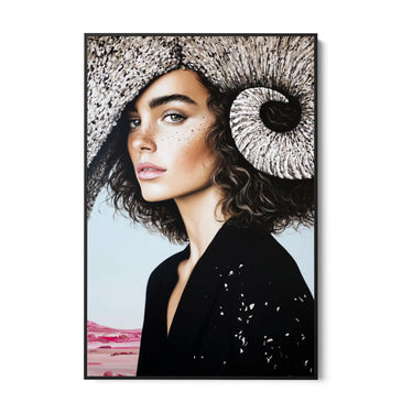 Quadro Stampa su Tela Incanto di Rosa - CupidoDesign