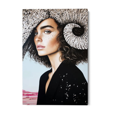 Quadro Stampa su Tela Incanto di Rosa - CupidoDesign