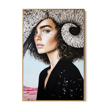 Quadro Stampa su Tela Incanto di Rosa - CupidoDesign