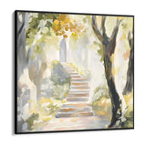 Quadro Stampa su Tela Ingresso Dorato - CupidoDesign