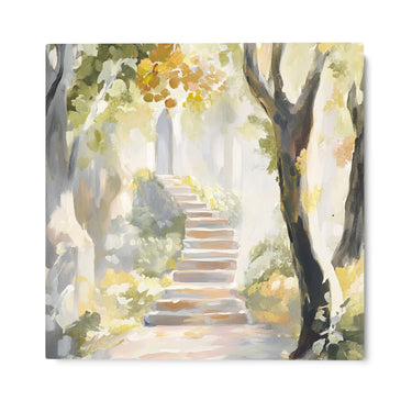 Quadro Stampa su Tela Ingresso Dorato - CupidoDesign