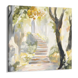 Quadro Stampa su Tela Ingresso Dorato - CupidoDesign