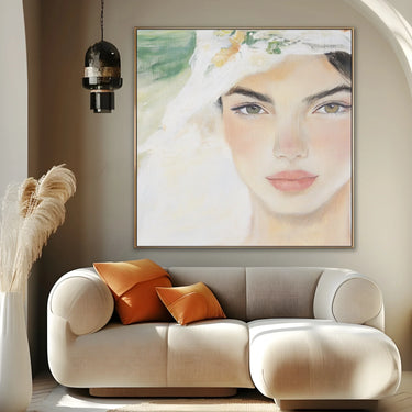 Quadro Stampa su Tela Intenso Sguardo - CupidoDesign