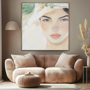 Quadro Stampa su Tela Intenso Sguardo - CupidoDesign