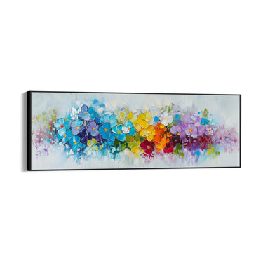 Quadro Stampa su Tela Intreccio di Colori - CupidoDesign