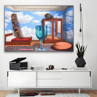 Quadro Stampa su Tela I valori personali, René Magritte - CupidoDesign