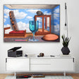 Quadro Stampa su Tela I valori personali, René Magritte - CupidoDesign