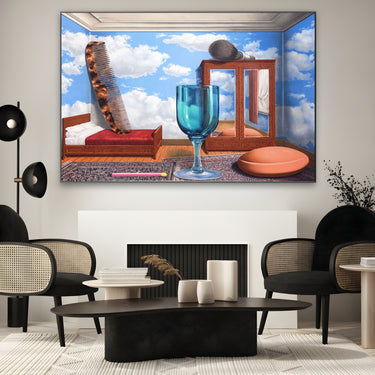 Quadro Stampa su Tela I valori personali, René Magritte - CupidoDesign