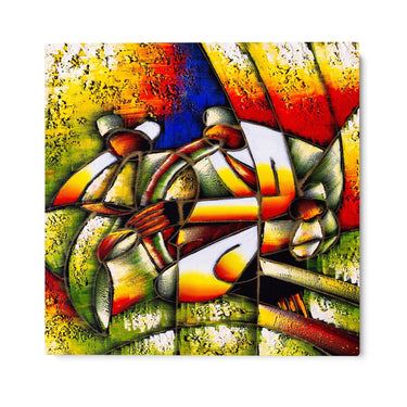 Quadro Stampa su Tela Jazz Geometrico - CupidoDesign