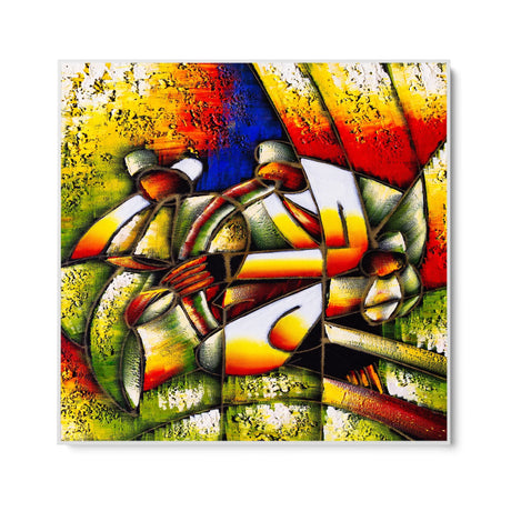 Quadro Stampa su Tela Jazz Geometrico - CupidoDesign