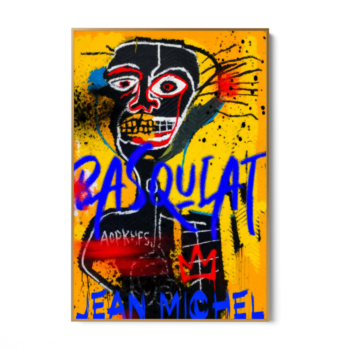 Jean Michel Basquiat Jaune