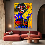 Jean Michel Basquiat geltona