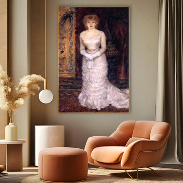 Quadro Stampa su Tela Jeanna Samary, Pierre Auguste Renoir - CupidoDesign