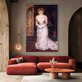 Quadro Stampa su Tela Jeanna Samary, Pierre Auguste Renoir - CupidoDesign