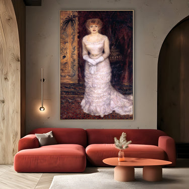 Quadro Stampa su Tela Jeanna Samary, Pierre Auguste Renoir - CupidoDesign