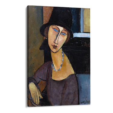 Quadro Stampa su Tela Jeanne Hébuterne, Amedeo Modigliani - CupidoDesign