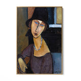 Quadro Stampa su Tela Jeanne Hébuterne, Amedeo Modigliani - CupidoDesign