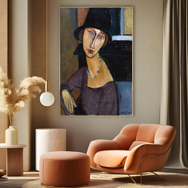 Quadro Stampa su Tela Jeanne Hébuterne, Amedeo Modigliani - CupidoDesign
