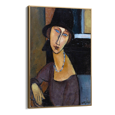Quadro Stampa su Tela Jeanne Hébuterne, Amedeo Modigliani - CupidoDesign